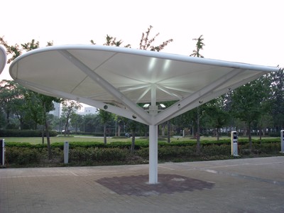 公园膜结构景观建筑
