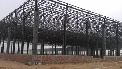 钢结构网架仓库车间