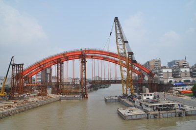 下承式钢管混凝土拱桥